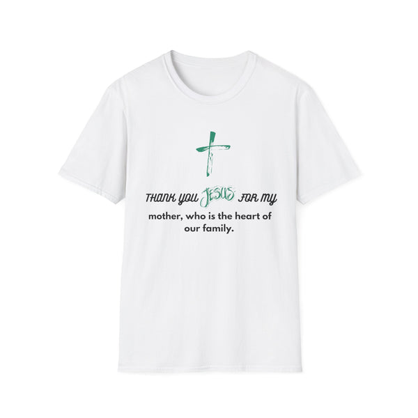 Christian Cross  - 'Thank you Jesus for my mother'