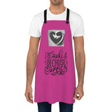 I'll make it because God carries me Apron