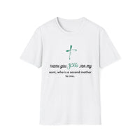 Christian Cross  - 'Thank you Jesus for my aunt'