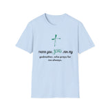 Christian Cross - 'Thank you Jesus for my godmother'