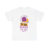 Snail Graphic Tee - By Perseverance the Snail Reached the Ark