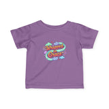 Infant Tee — "Wrapped in Grace" Pastel Cloud Baby Shirt