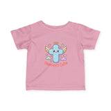 Infant Tee — "Heaven's Cutie" Angel Cross Baby Shirt