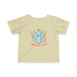 Infant Tee — "Heaven's Cutie" Angel Cross Baby Shirt