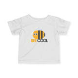 Infant Tee — "Bee Cool" Cute Bee Graphic Baby Shirt