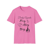 Unisex Softstyle T-Shirt - Daily Agenda, Pray, Obey, Slay