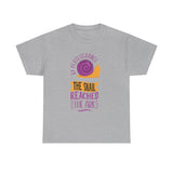 Snail Graphic Tee - By Perseverance the Snail Reached the Ark