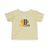 Infant Tee — "Bee Cool" Cute Bee Graphic Baby Shirt