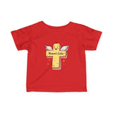 Infant Tee — 'Heaven's Cutie' Winged Cross Baby Shirt