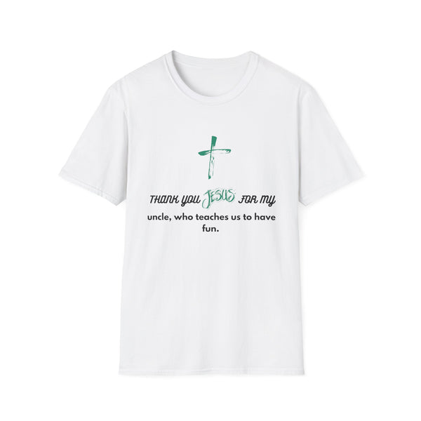 Christian Cross - 'Thank you Jesus for my uncle'