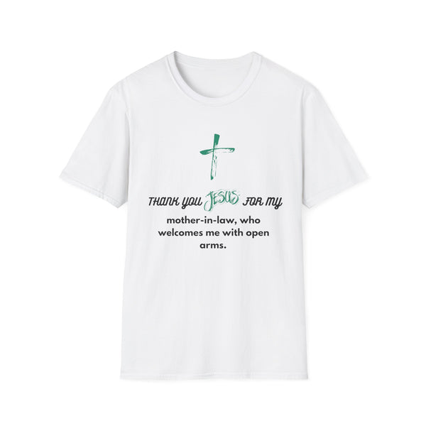 Christian Cross - 'Thank you Jesus for my mother-in-law'