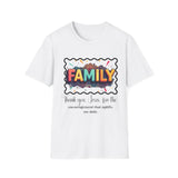 Family  T-shirt 'Thank you Jesus for the encouragement that uplifts me daily'