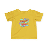 Infant Tee — "Wrapped in Grace" Pastel Cloud Baby Shirt