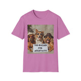 Dogs with Sunglasses and Hats, 'Too blessed for negativity'