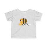 Infant Tee — "Bee Cool" Cute Bee Graphic Baby Shirt