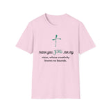 Christian Cross - 'Thank you Jesus for my niece'