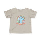 Infant Tee — "Heaven's Cutie" Angel Cross Baby Shirt