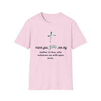 Christian Cross - 'Thank you Jesus for my mother-in-law'