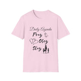 Unisex Softstyle T-Shirt - Daily Agenda, Pray, Obey, Slay