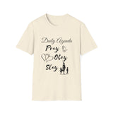 Unisex Softstyle T-Shirt - Daily Agenda, Pray, Obey, Slay