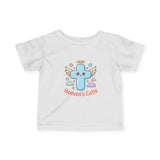 Infant Tee — "Heaven's Cutie" Angel Cross Baby Shirt