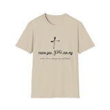 Faith-Inspired Unisex T-Shirt, Christian Gift, Religious Apparel, Thank You Jesus Shirt, Inspirational Clothing, Thoughtful Gift Idea