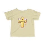 Infant Tee — 'Heaven's Cutie' Winged Cross Baby Shirt