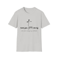 Faith-Inspired Unisex T-Shirt, Christian Gift, Religious Apparel, Thank You Jesus Shirt, Inspirational Clothing, Thoughtful Gift Idea