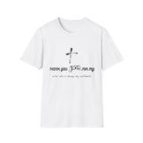Faith-Inspired Unisex T-Shirt, Christian Gift, Religious Apparel, Thank You Jesus Shirt, Inspirational Clothing, Thoughtful Gift Idea