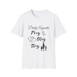 Unisex Softstyle T-Shirt - Daily Agenda, Pray, Obey, Slay
