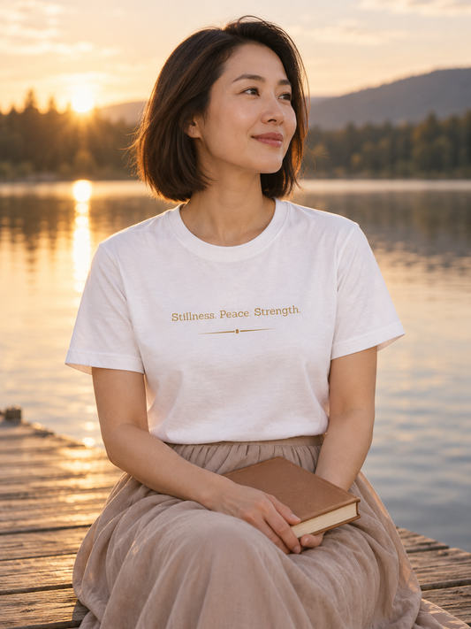 Stillness. Peace. Strength.