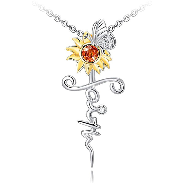 Jesus Sunflower Cross